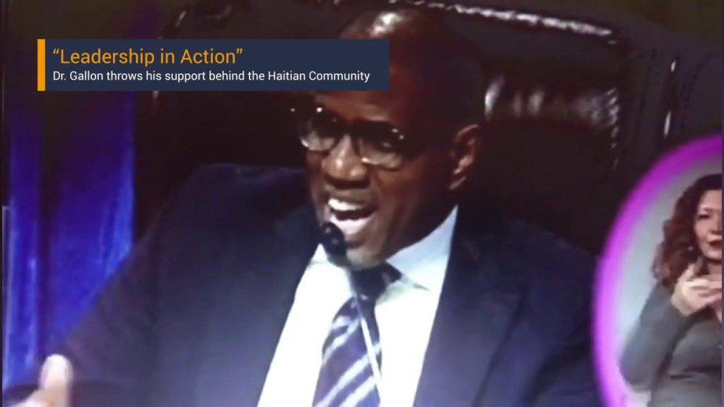 Dr. Steve Gallon III Supports The Haitian Community
