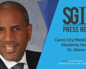 Carol City Middle School Students-Honored-by-Dr