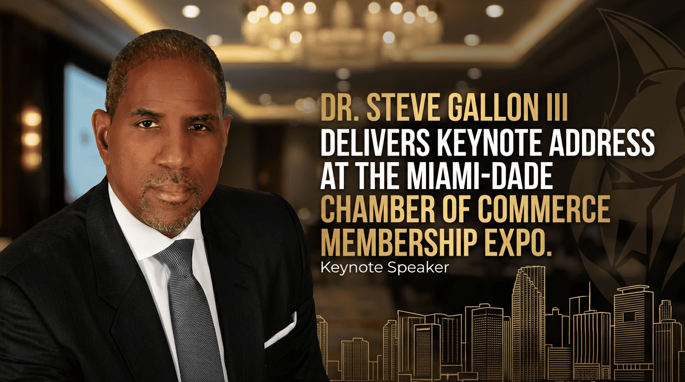 Dr Steve Gallon III Chamber of Commerce Speech